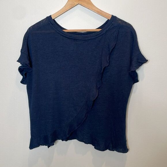 Eri + Ali Anthropologie Tulip Back Top XS - Picture 6 of 7